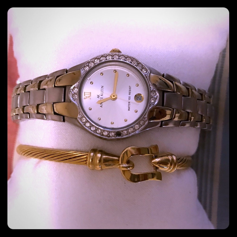 Anne Klein watch w/bracelet